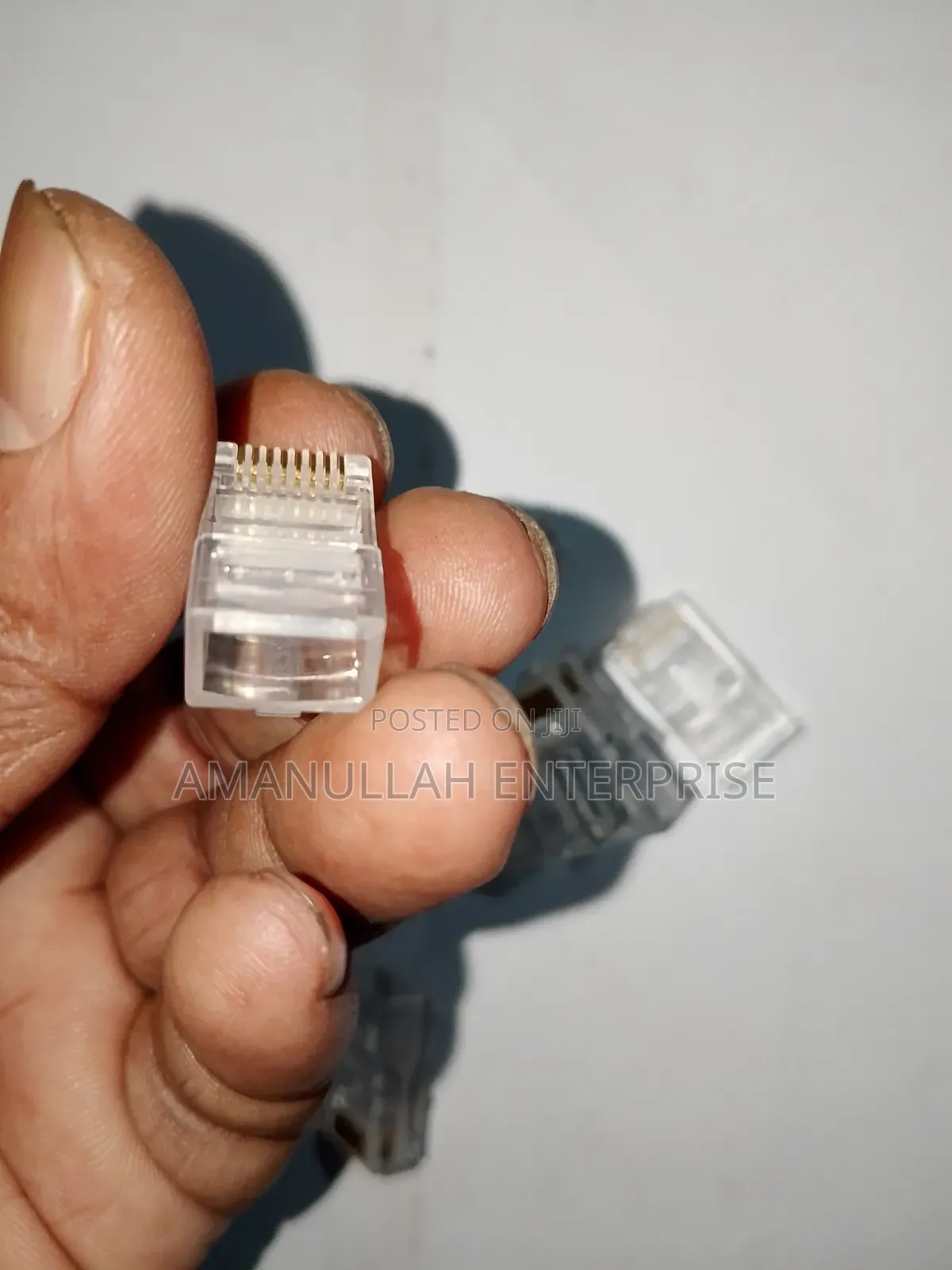 Rj45 Connectors for Terminate the Ends of Ethernet Network Cables.