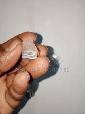 Rj45 Connectors for Terminate the Ends of Ethernet Network Cables.