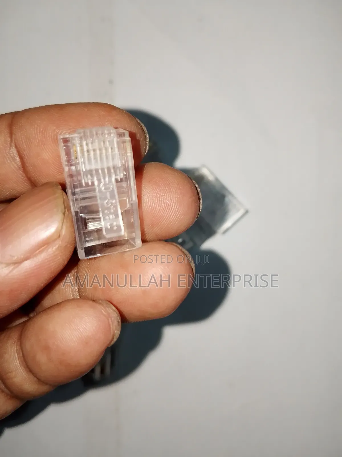 Rj45 Connectors for Terminate the Ends of Ethernet Network Cables.