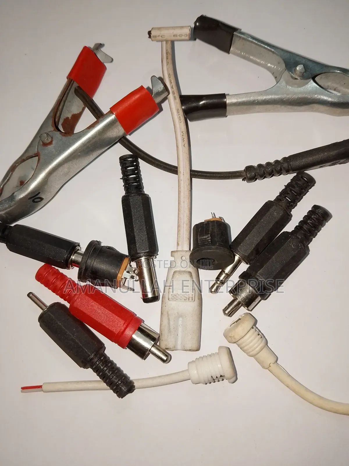 Various Connectors, Typically Used for Connecting Electronic Devices