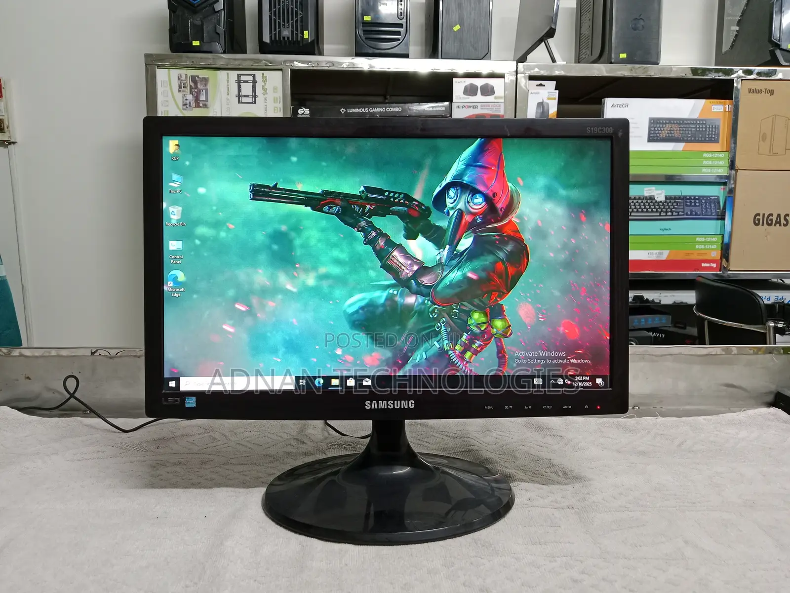 Samsung S19c300b – 19′′ Widescreen Hd Led Monitor | Full Fresh