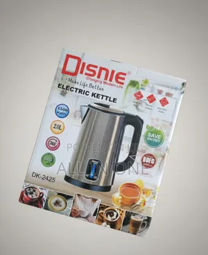 Photo - Disnie ইলেকট্রিক কেটলি (মডেল: Dk-2427) - স্টাইলিশ ও সুবিধাজনক