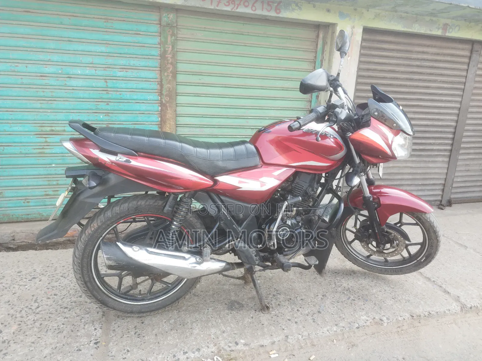 Bajaj Discover 125 2021 Red