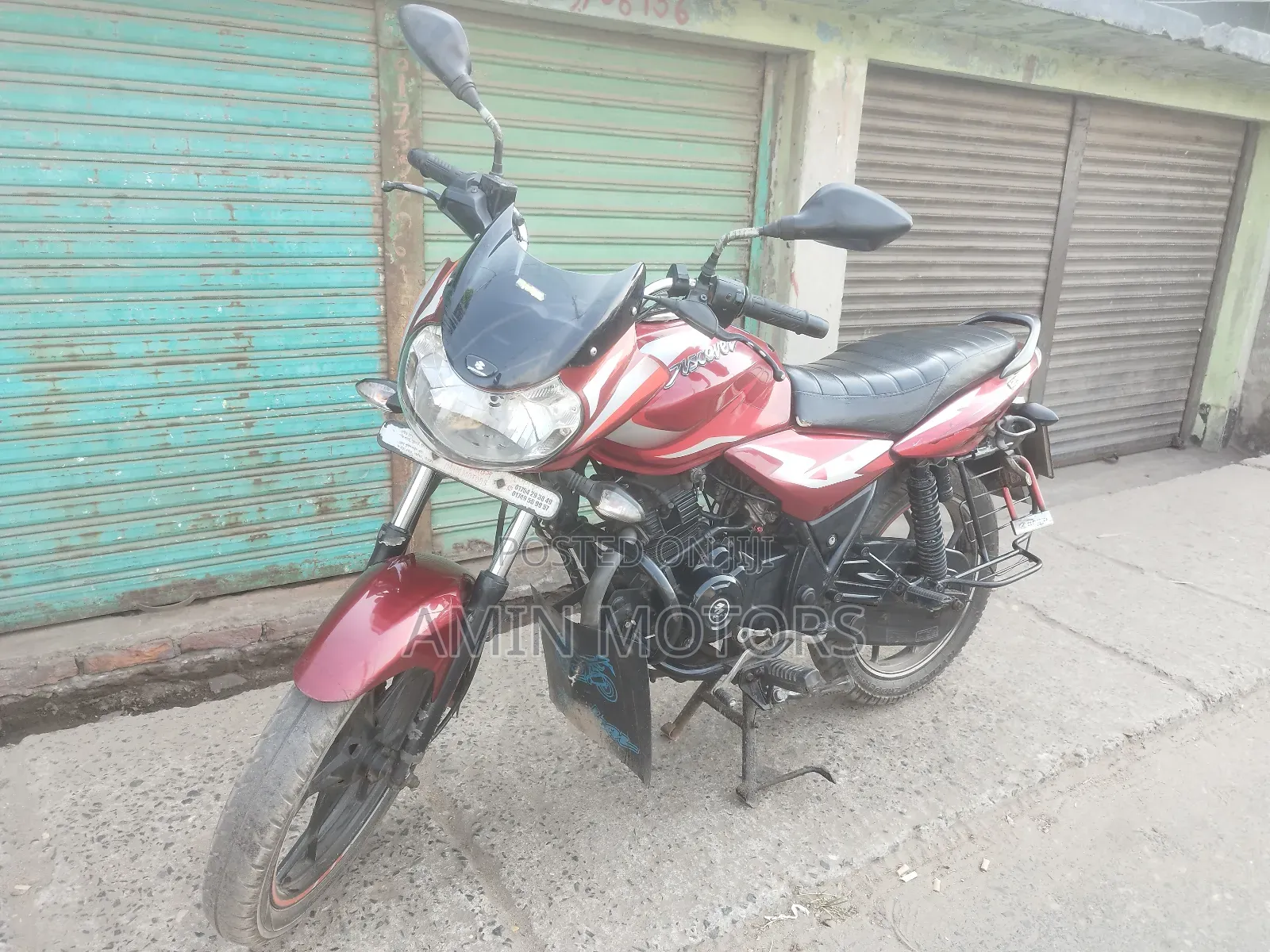 Bajaj Discover 125 2021 Red