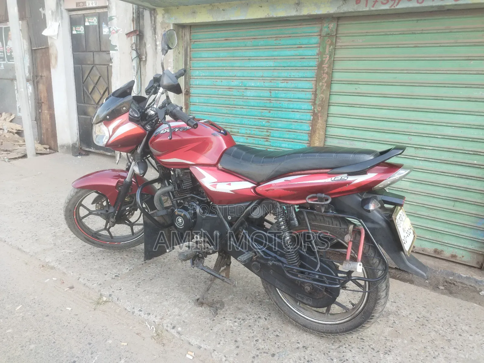 Bajaj Discover 125 2021 Red