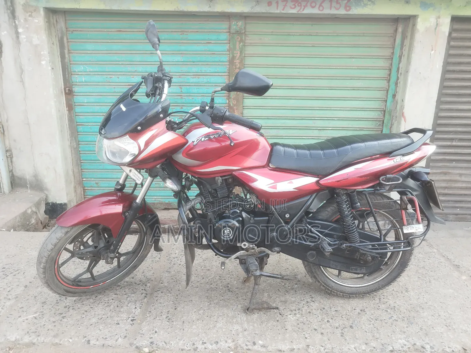 Bajaj Discover 125 2021 Red
