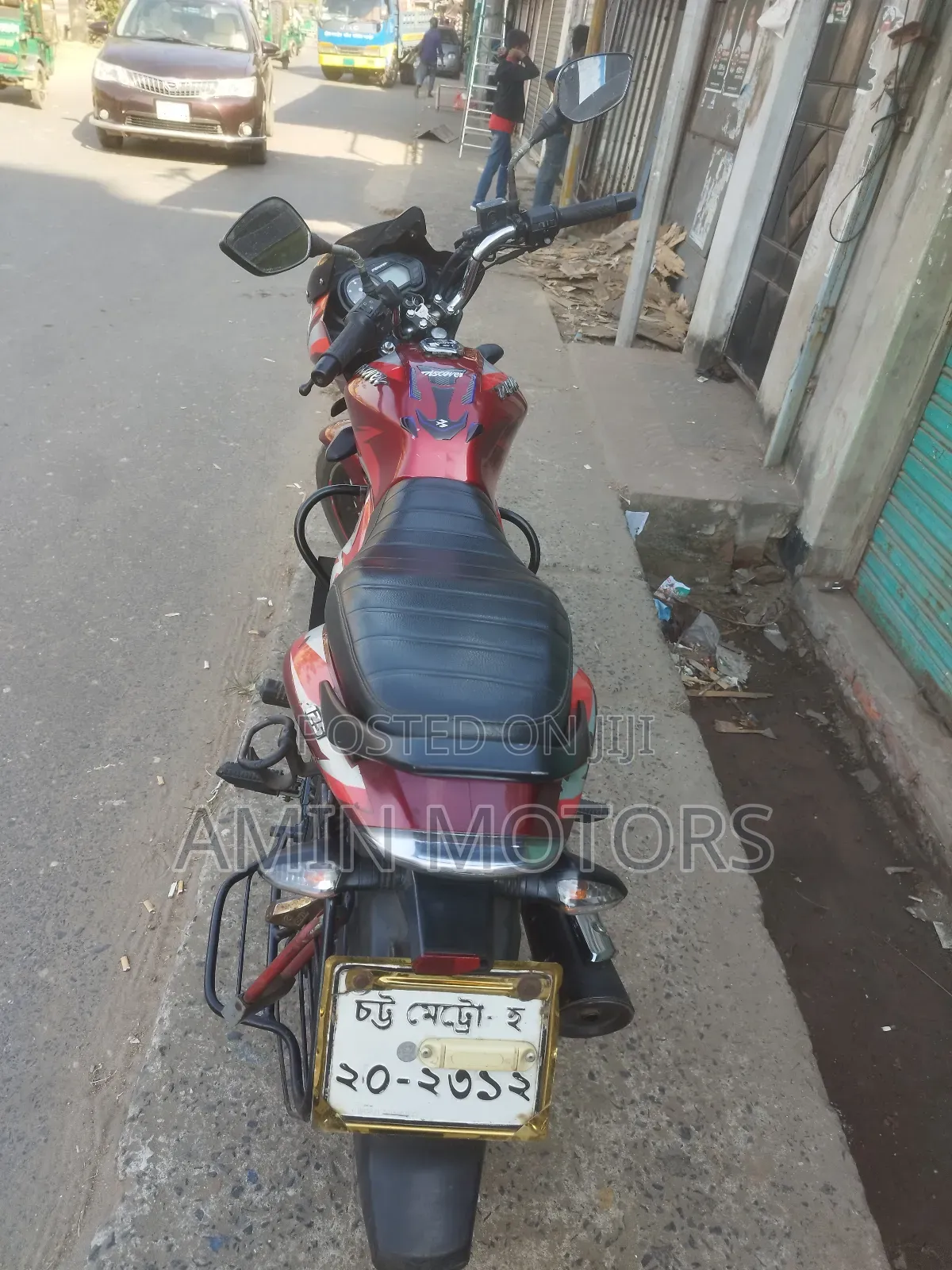 Bajaj Discover 125 2021 Red