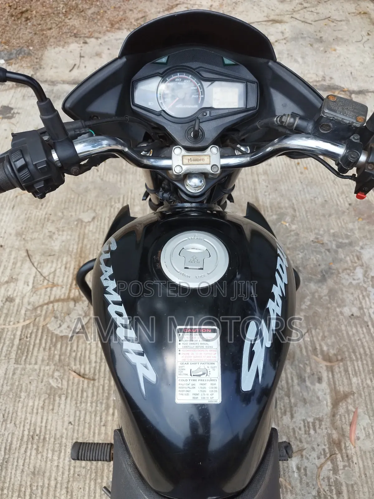 Hero Glamour 2019 Blue