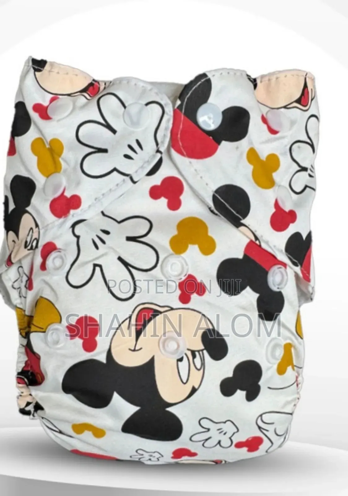 Washable Diaper (Knitted Fabric) – With 2 Pads