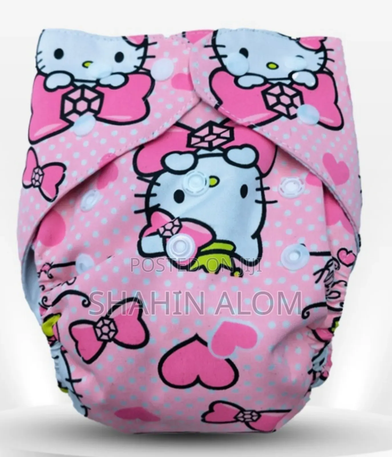 Washable Diaper (Knitted Fabric) – With 2 Pads