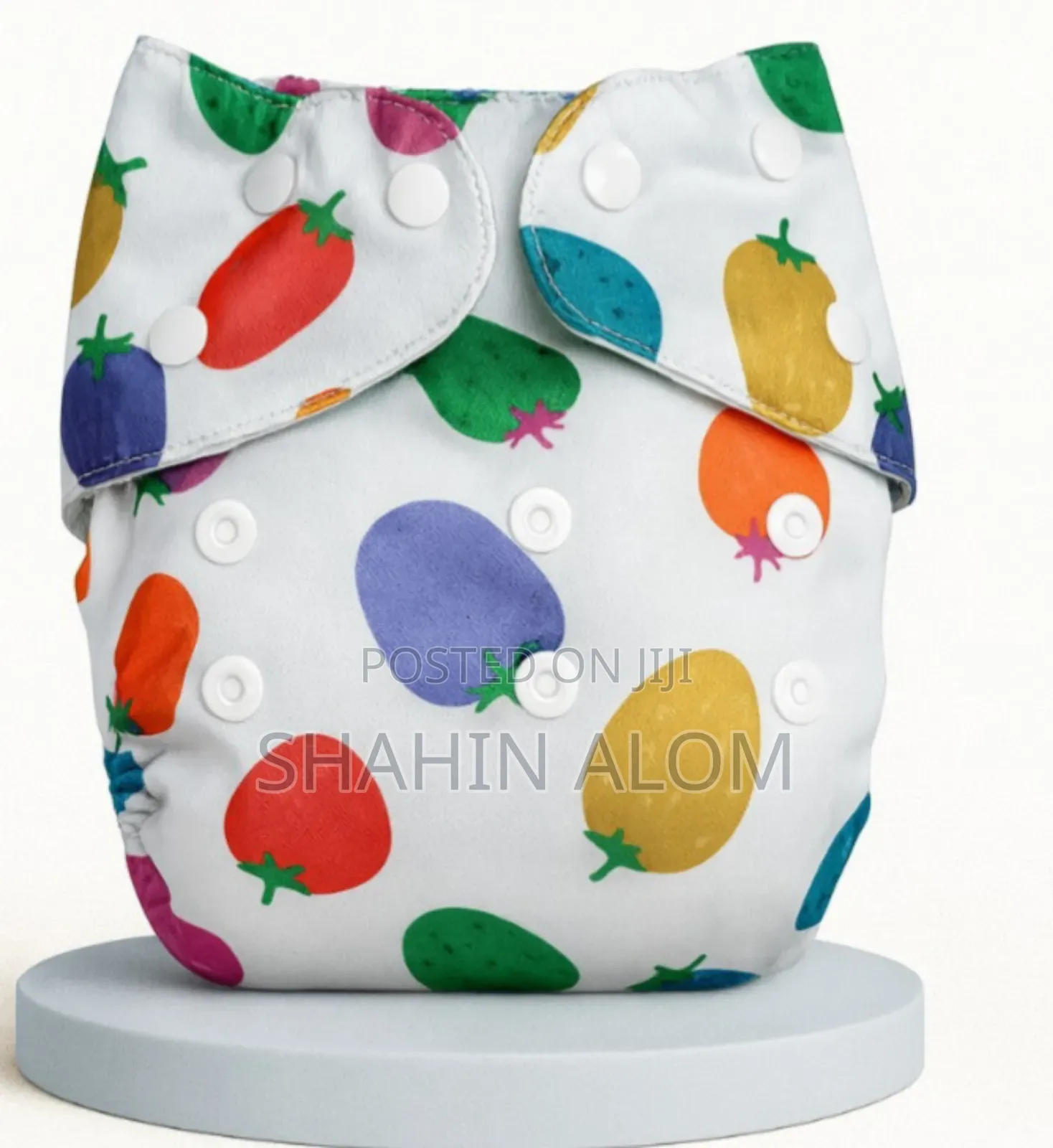 Washable Diaper (Knitted Fabric) – With 2 Pads