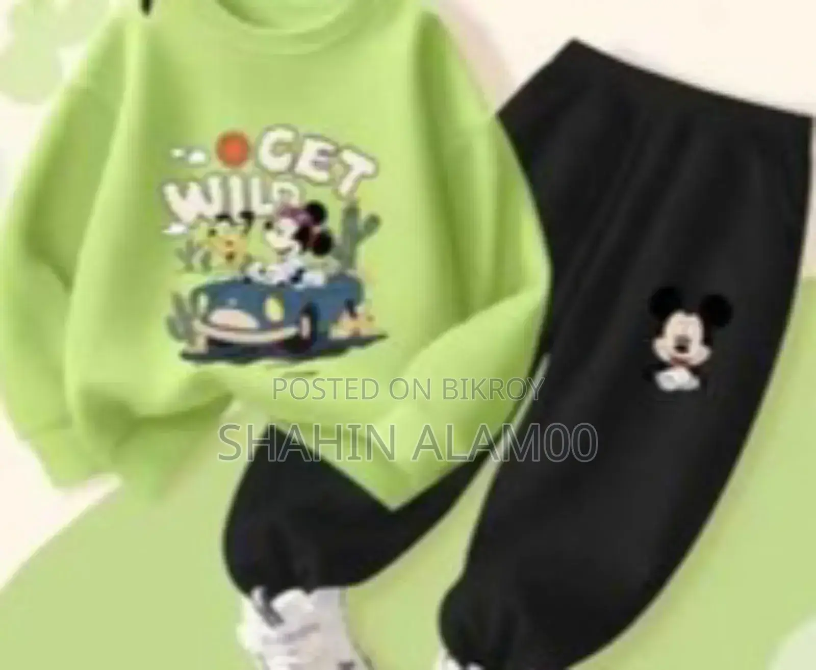 Kids Winter Sweatshirt and Trouser Set (Combo)
