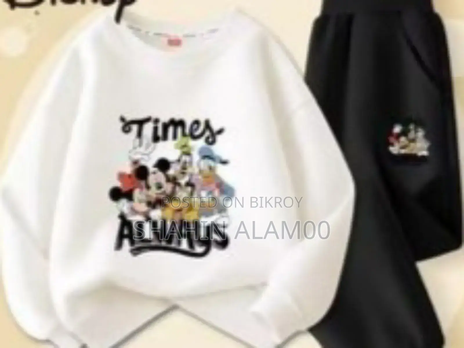 Kids Winter Sweatshirt and Trouser Set (Combo)