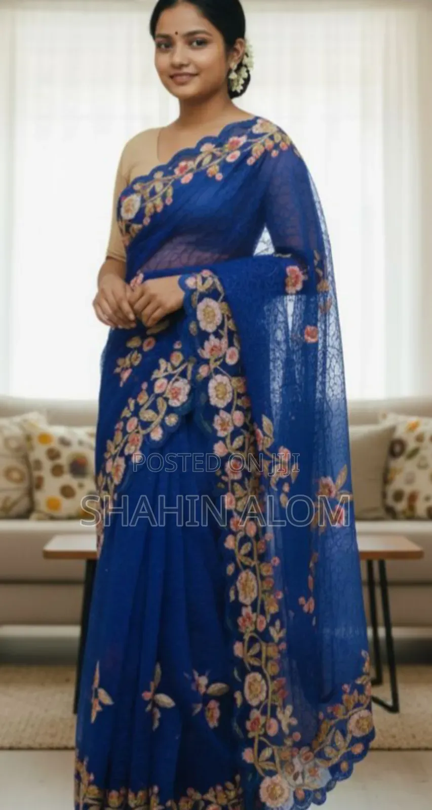 Georgette Organza Saree