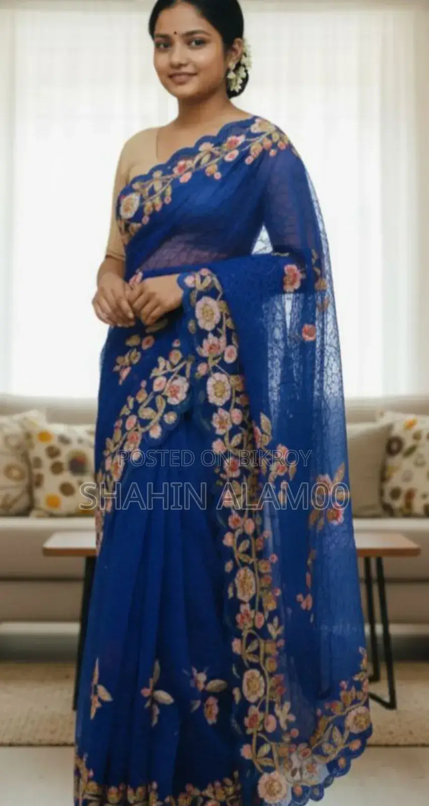 Georgette Organza Saree