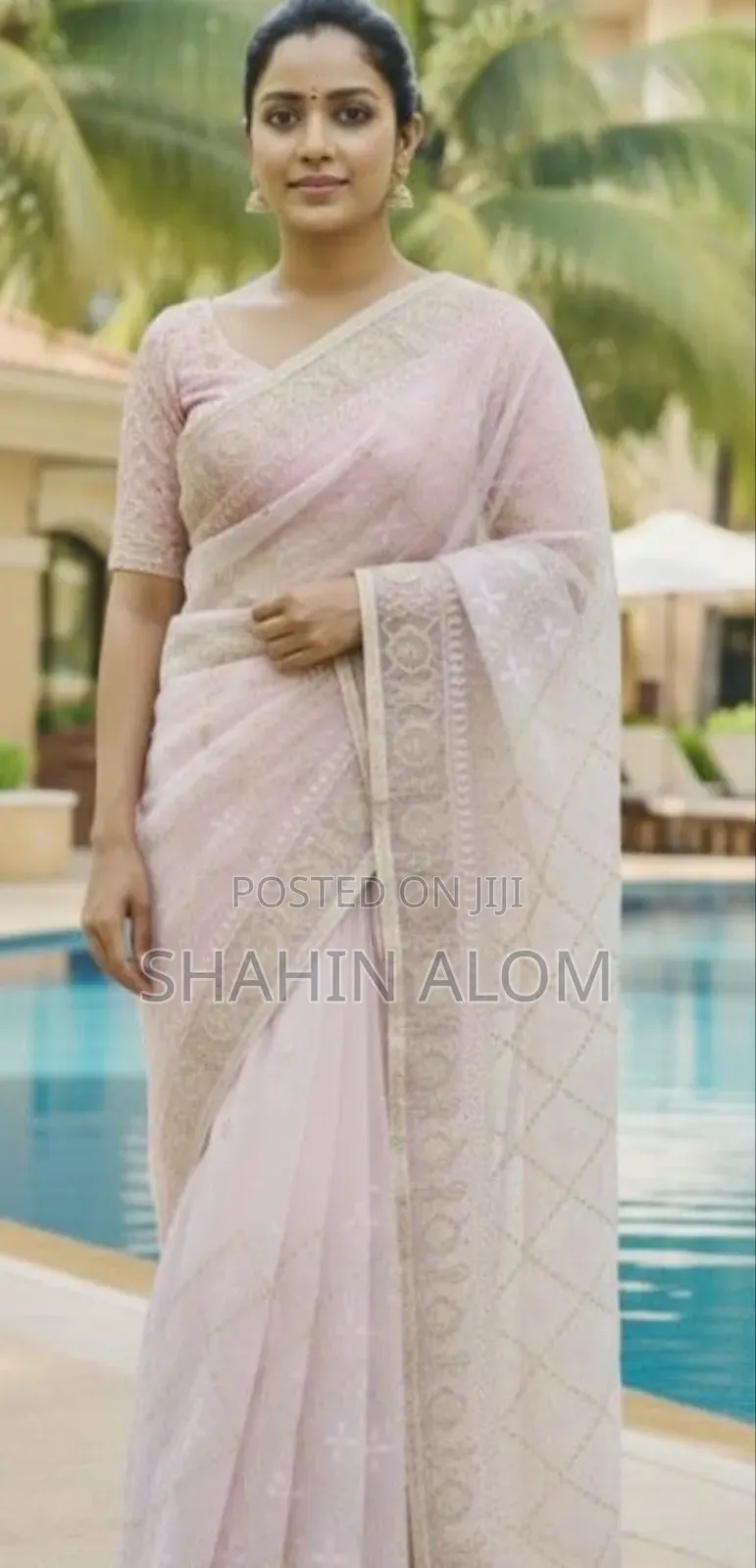 Georgette Organza Saree