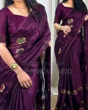 Premium Micro Georgette Saree