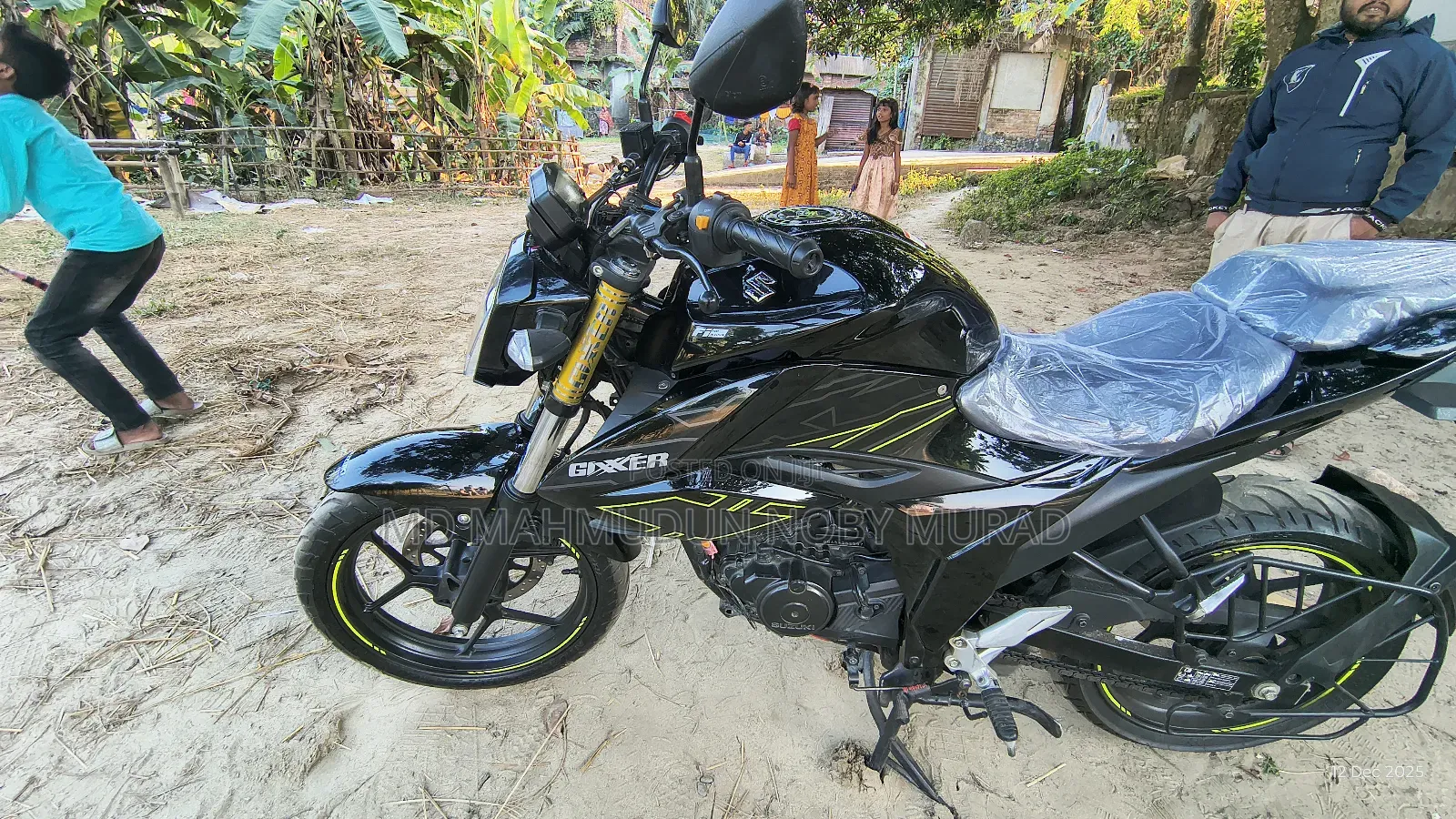New Suzuki Bike 2025 Black