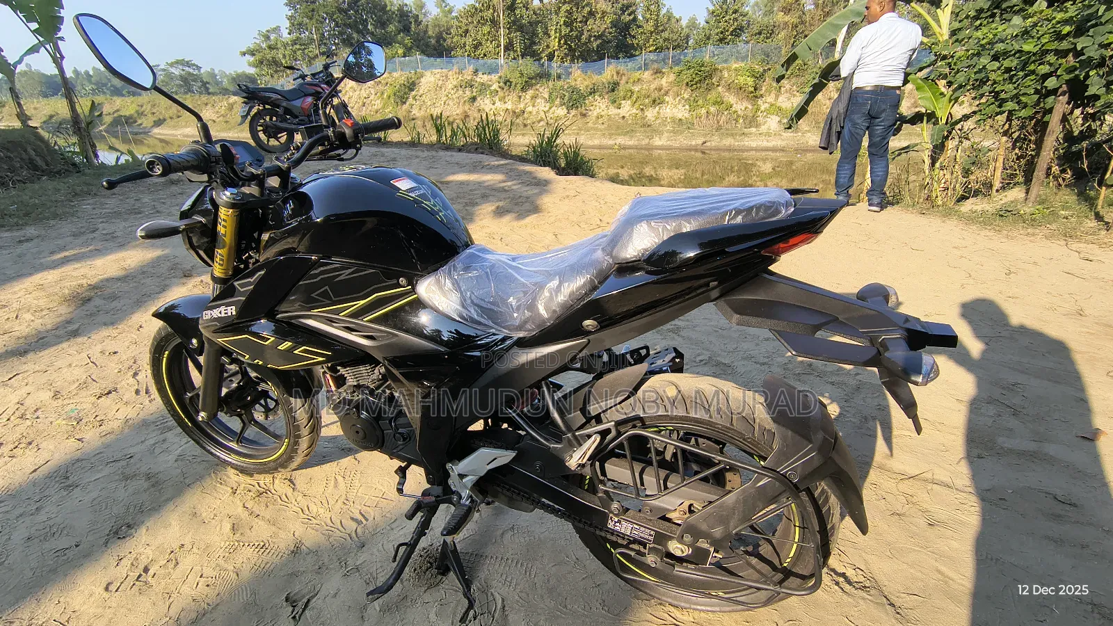 New Suzuki Bike 2025 Black