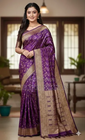 Kashmeri Katan Saree