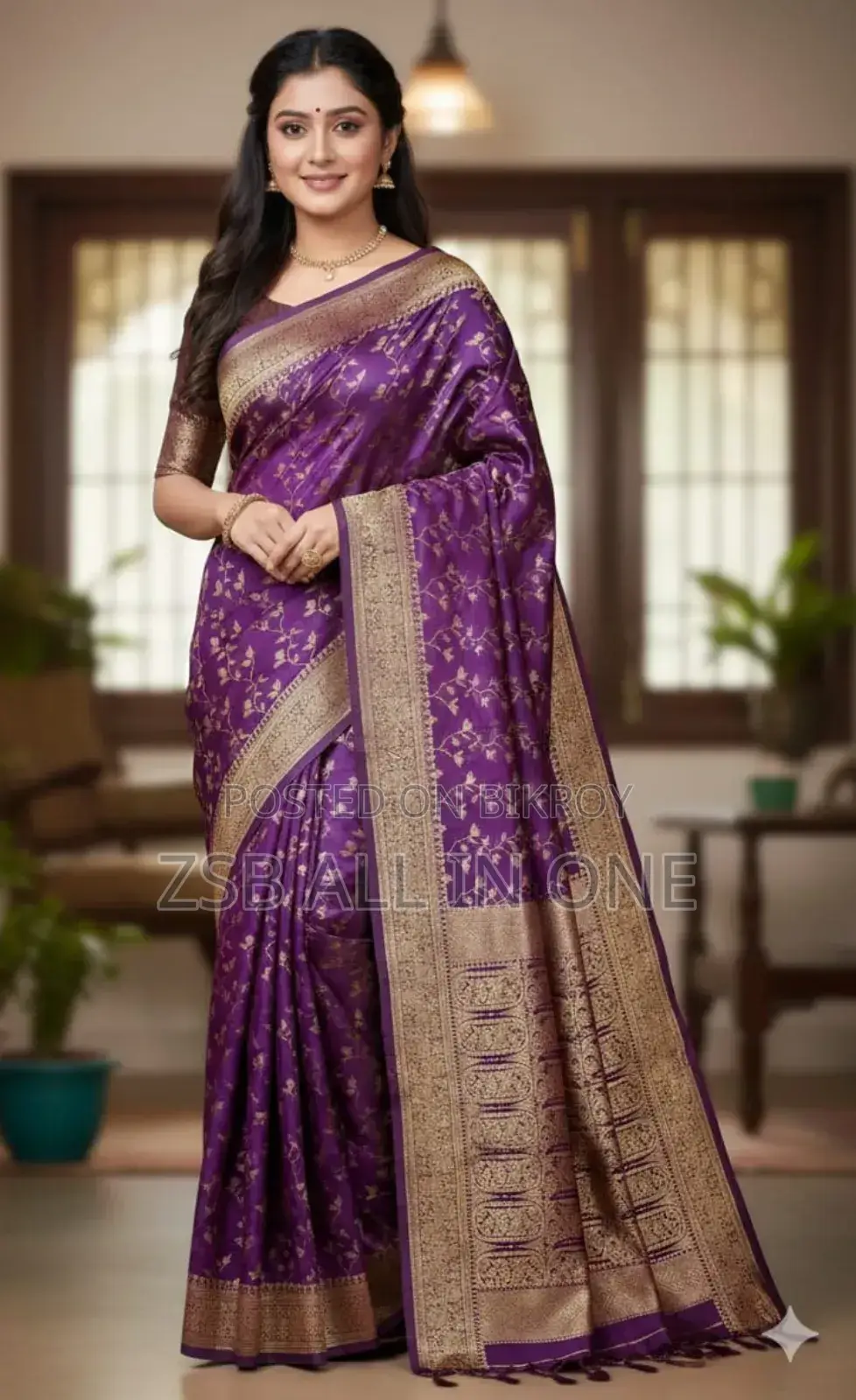 Kashmiri Katan Saree