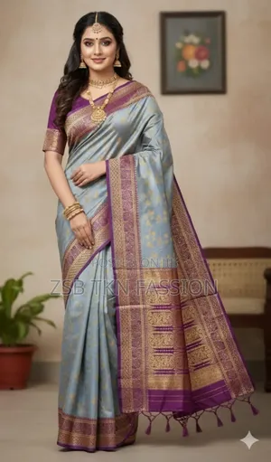 Kashmeri Katan Saree