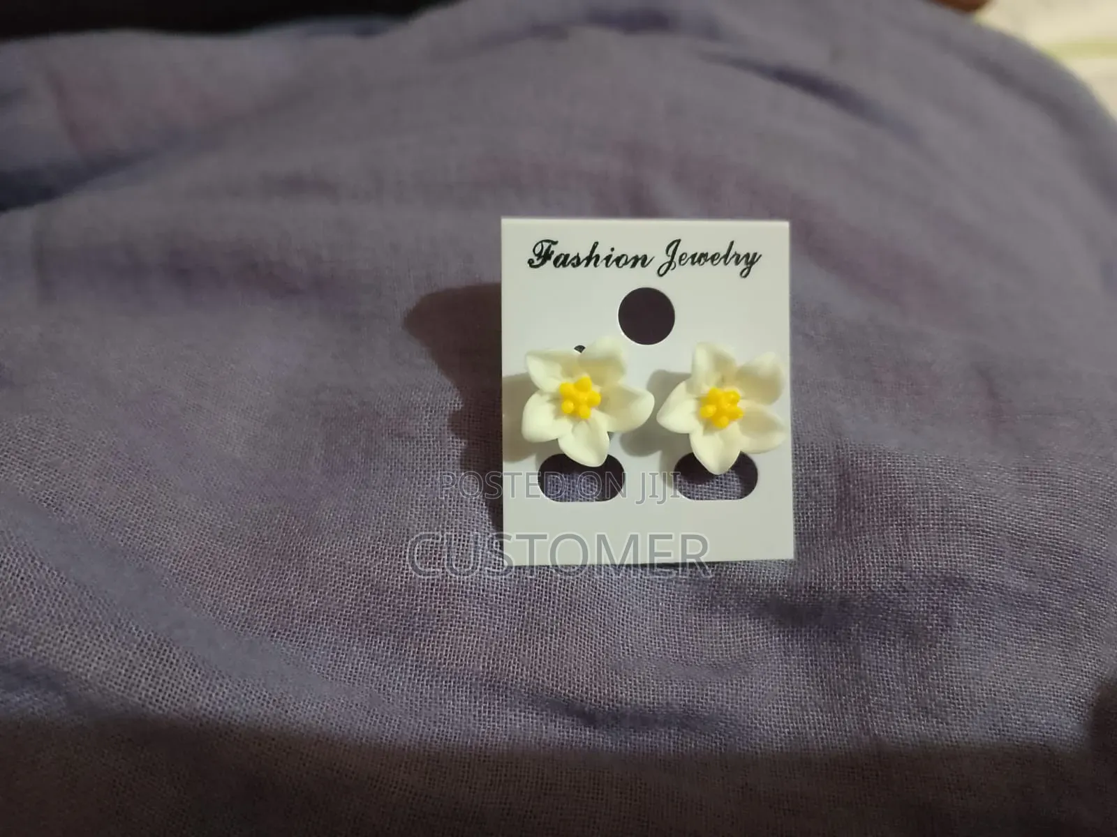 3 Flower Earrings
