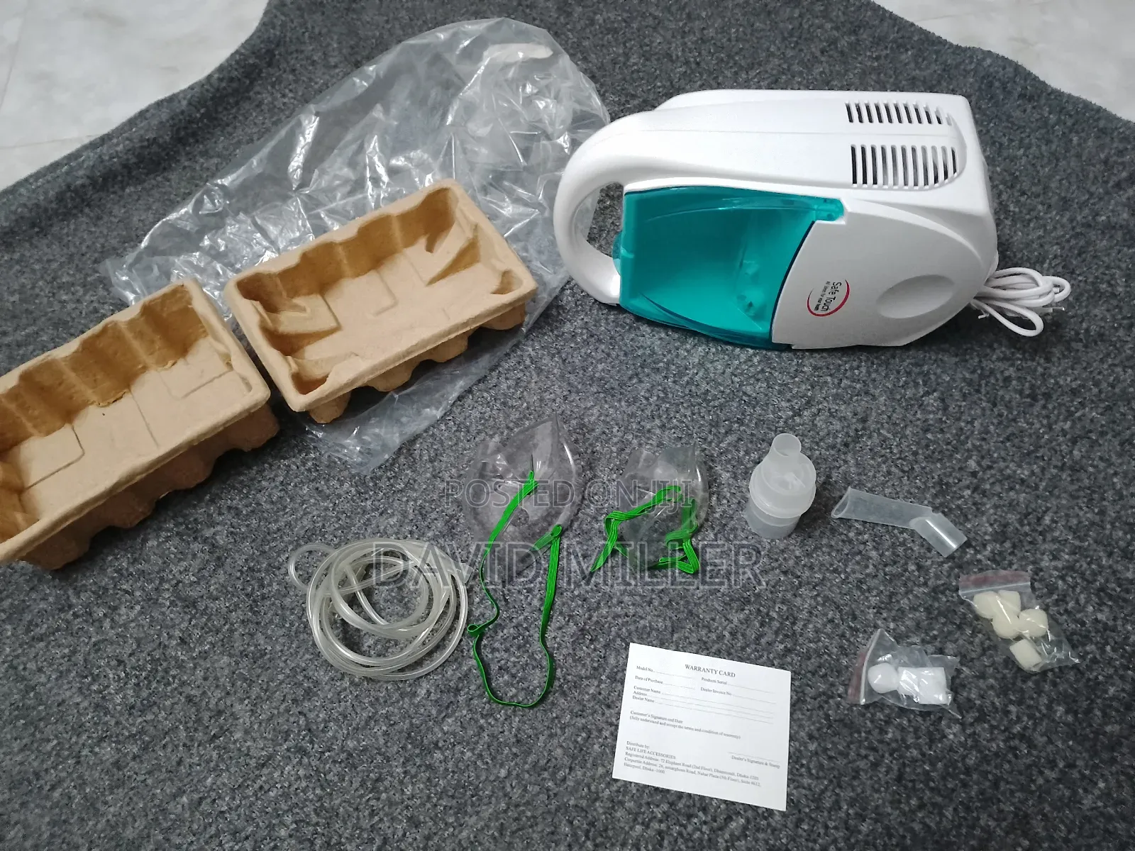 Safe Touch Compressor Nebulizer – একদম নতুন (Unused)