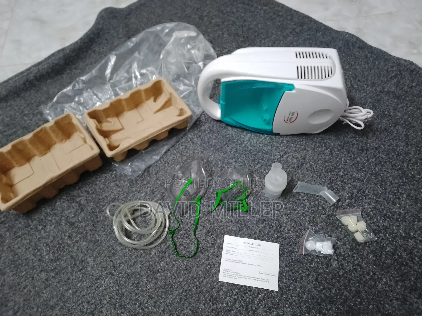 Safe Touch Compressor Nebulizer – একদম নতুন (Unused)