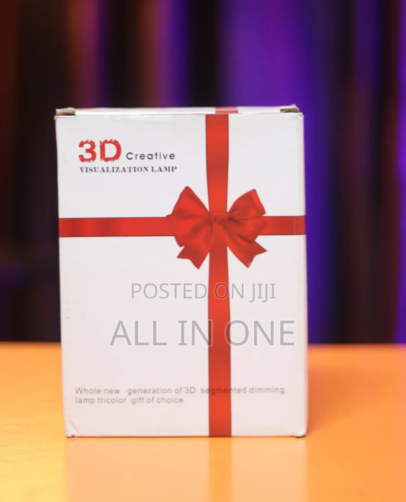 3d Creative Visualization Led Lamp With Calendar Design Light For