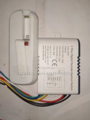 Photo - 4 Way Digital Remote Control Switch for Controlling Multiple Lights.