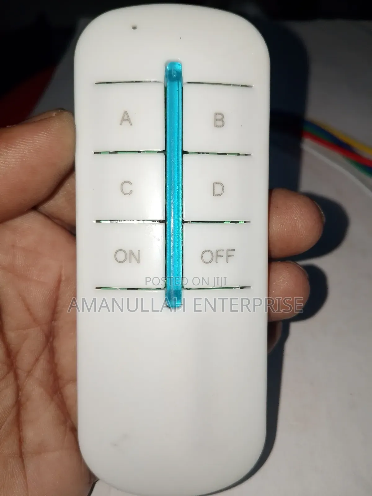 4 Way Digital Remote Control Switch for Controlling Multiple Lights.