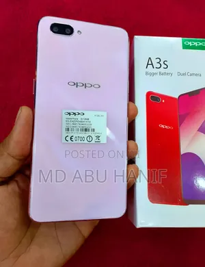 New Oppo A3s 256 GB Pink