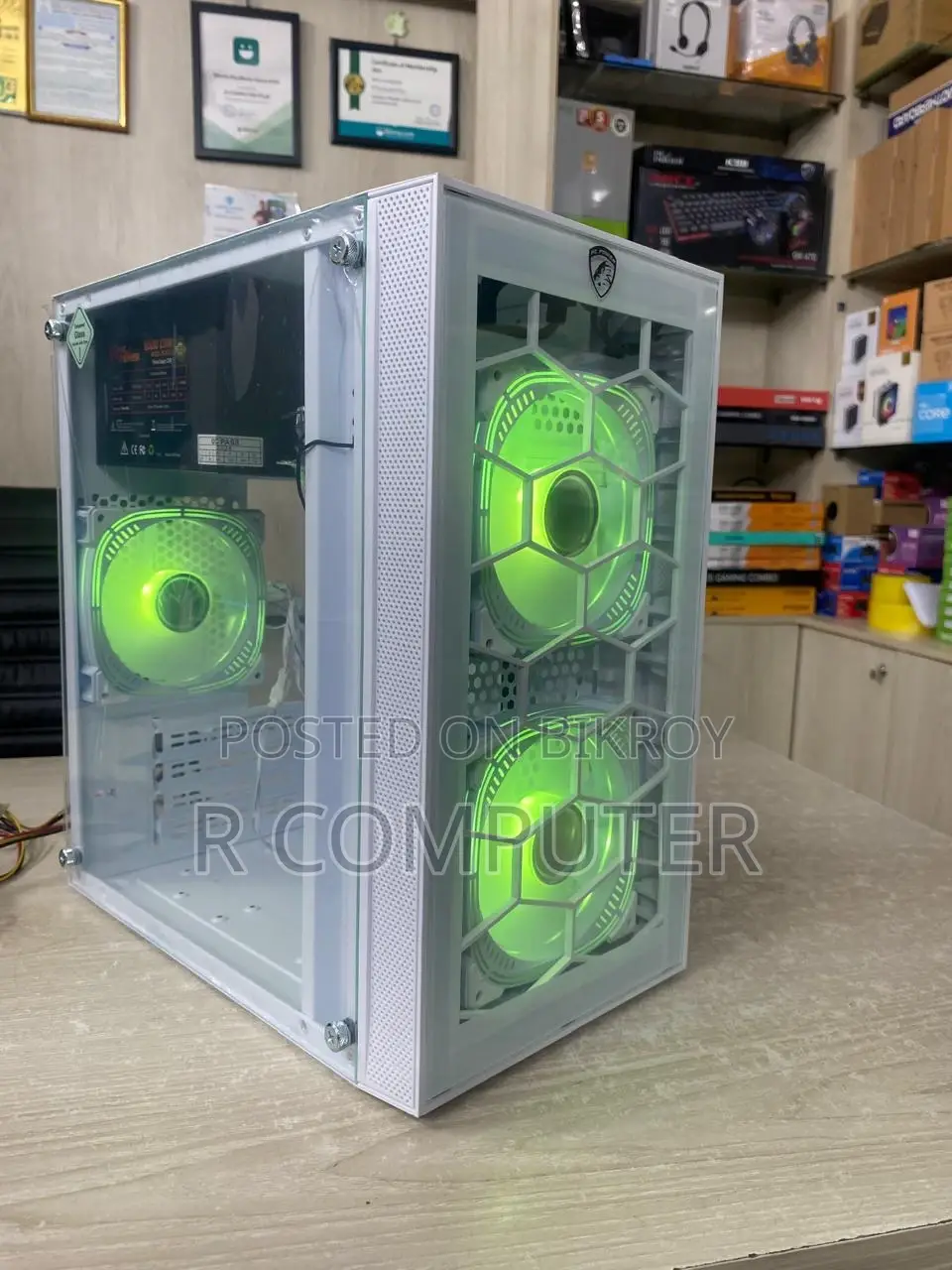 New Desktop Computer 4GB Intel Core I3 SSD 256GB