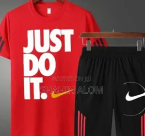 Combo Half T-Shirt and 3 Quarter Pants for Man