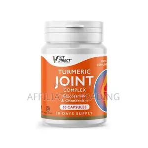 Photo - Turmeric Joint Complex 60 Capsules - Made in Uk