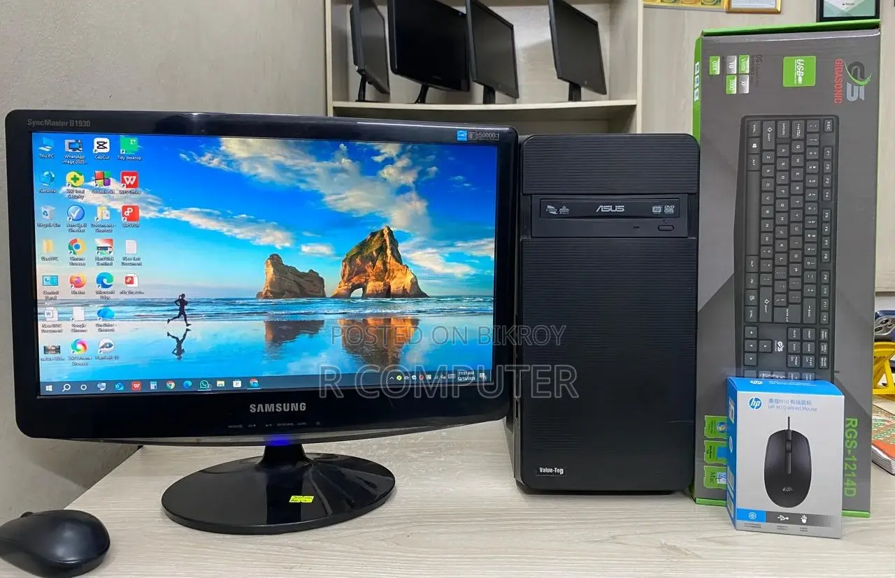 Desktop Computer 8GB Intel Core I5 SSD 256GB