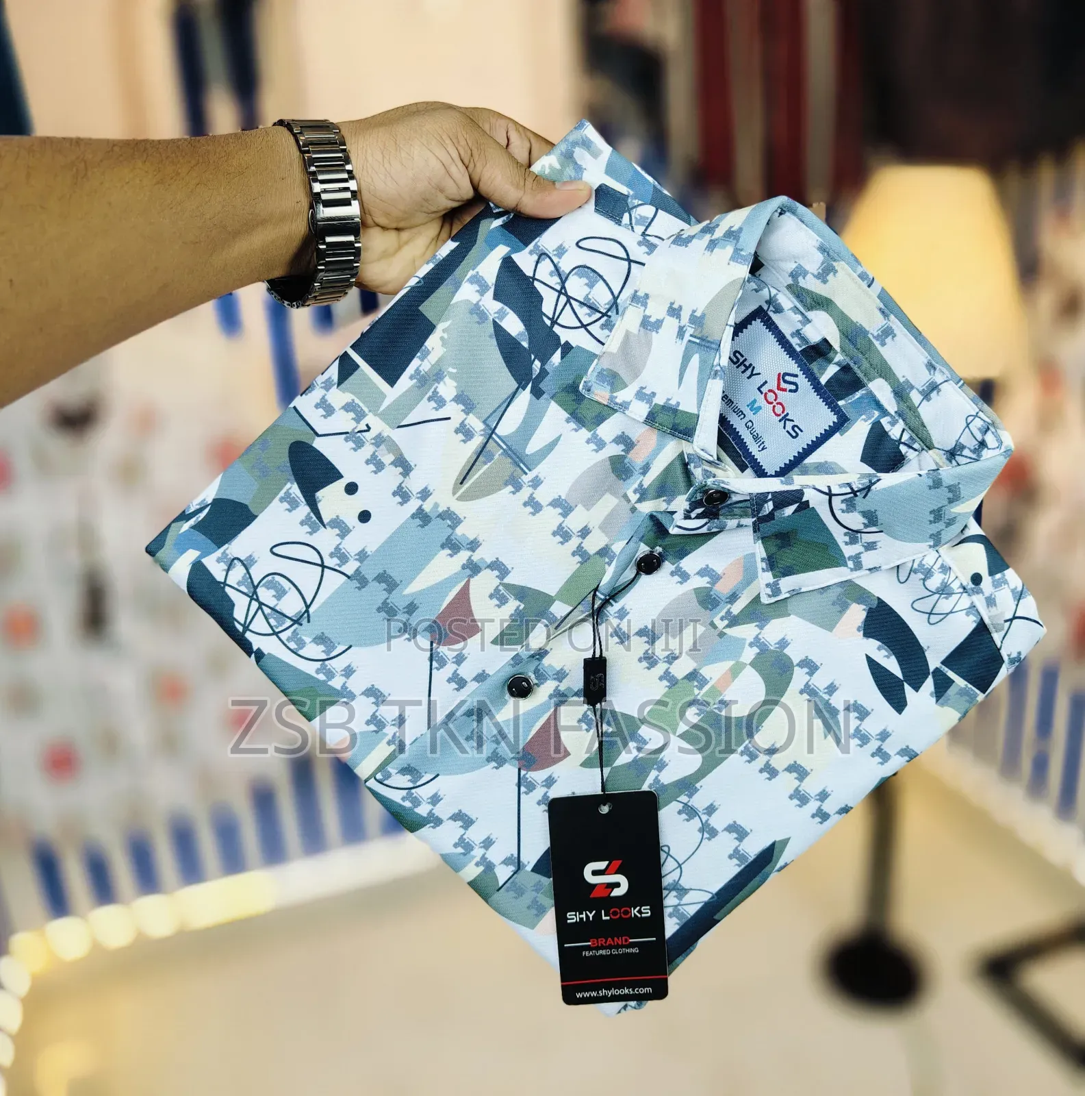 *China Spandex Stretched Full Sleeve Shirt*