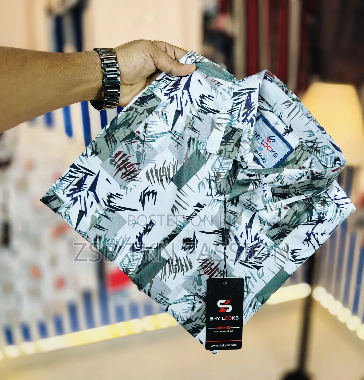 *China Spandex Stretched Full Sleeve Shirt*