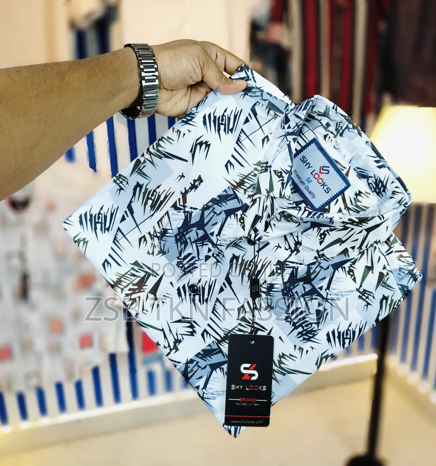 *China Spandex Stretched Full Sleeve Shirt*