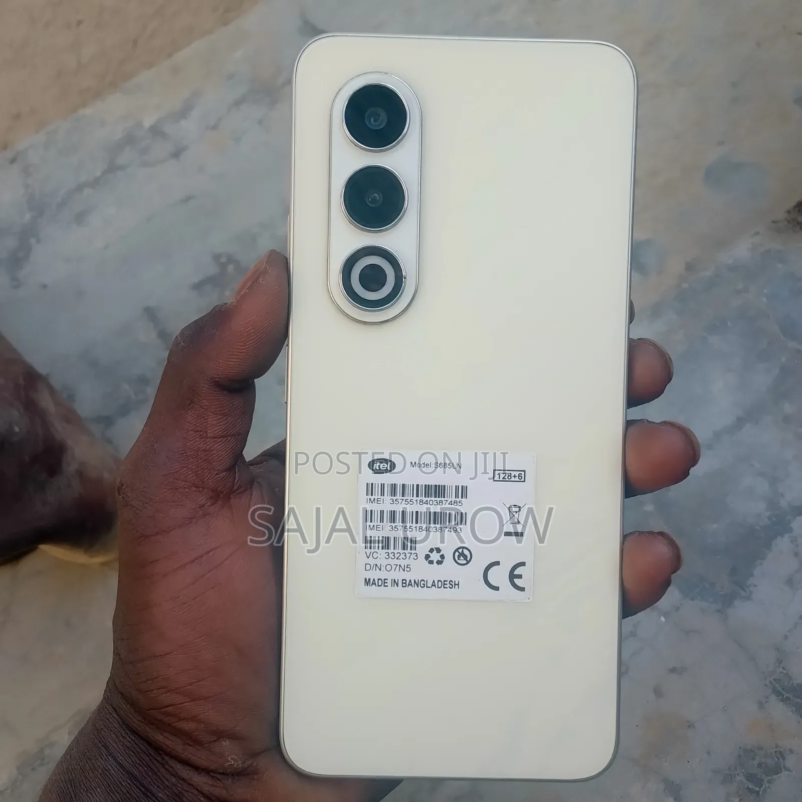 New Itel S25 128 GB White