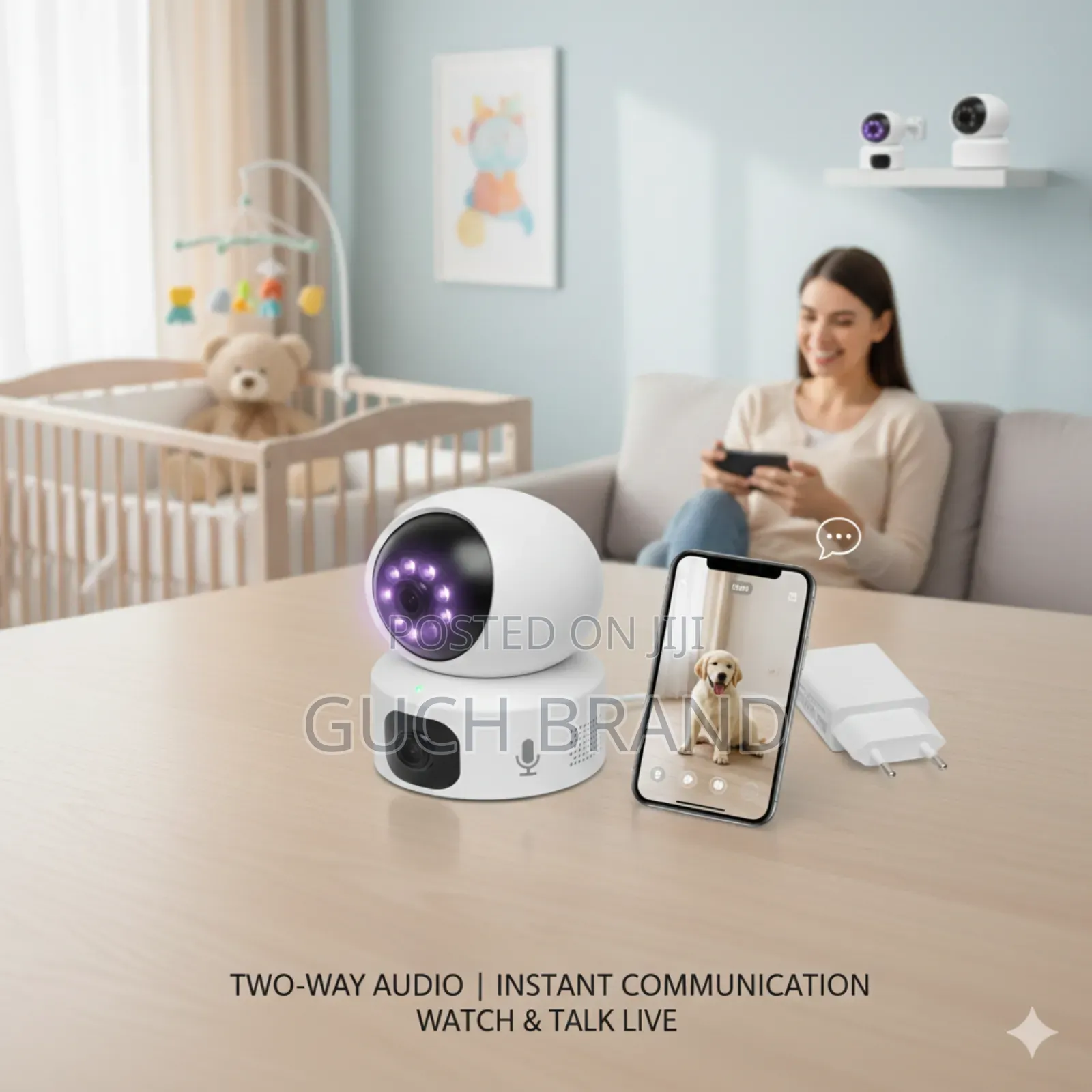 সেরা দামে 360° ওয়াইফাই ক্যামেরা: Hd নাইট ভিশন ও টু-ওয়ে অডিও সহ