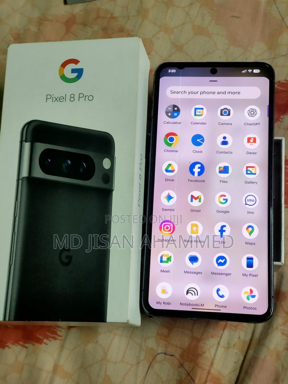Google Pixel 8 Pro 256 GB Gray
