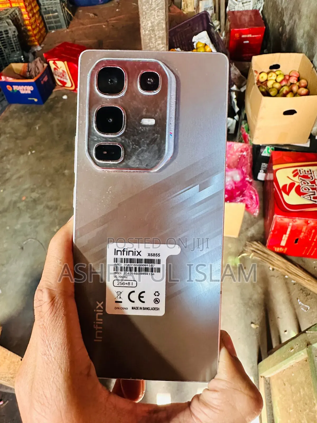 Infinix Note 50 Pro 4G 256 GB Silver