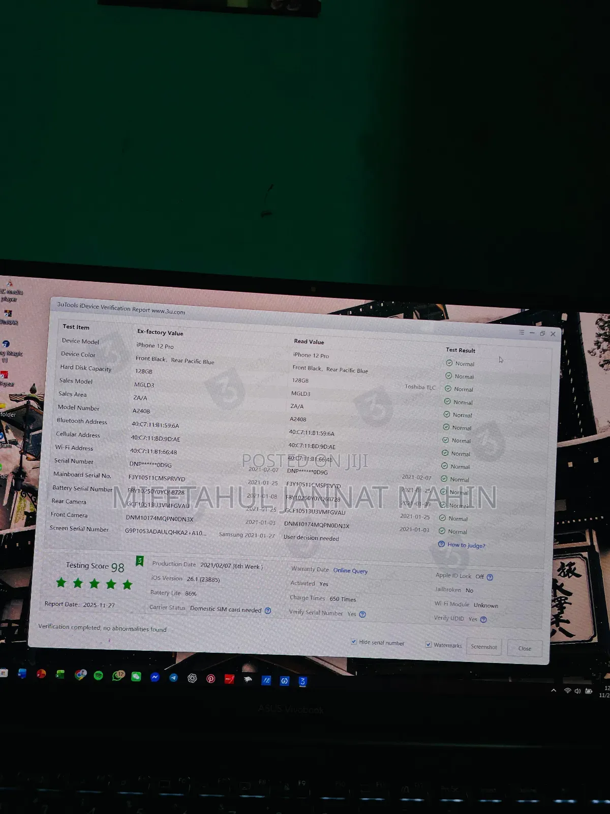 Apple iPhone 12 Pro 128 GB Blue