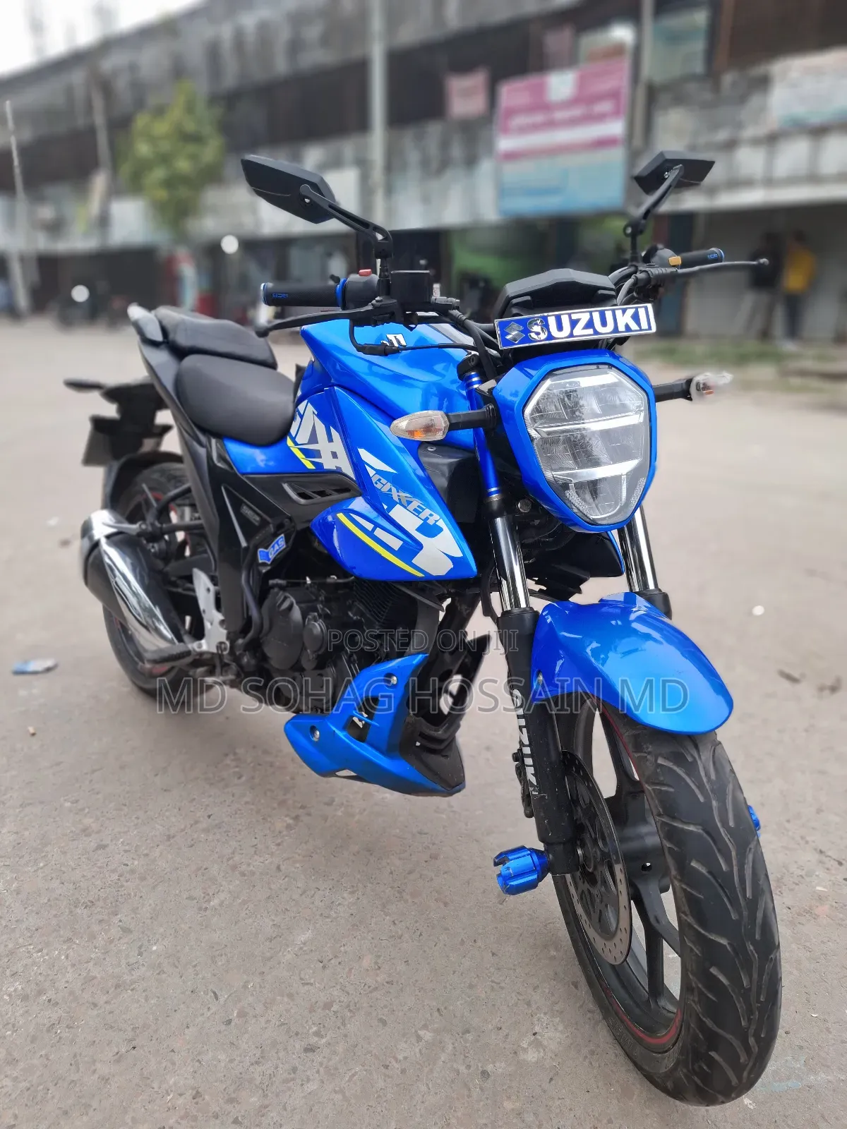 Suzuki Bike 2022 Blue