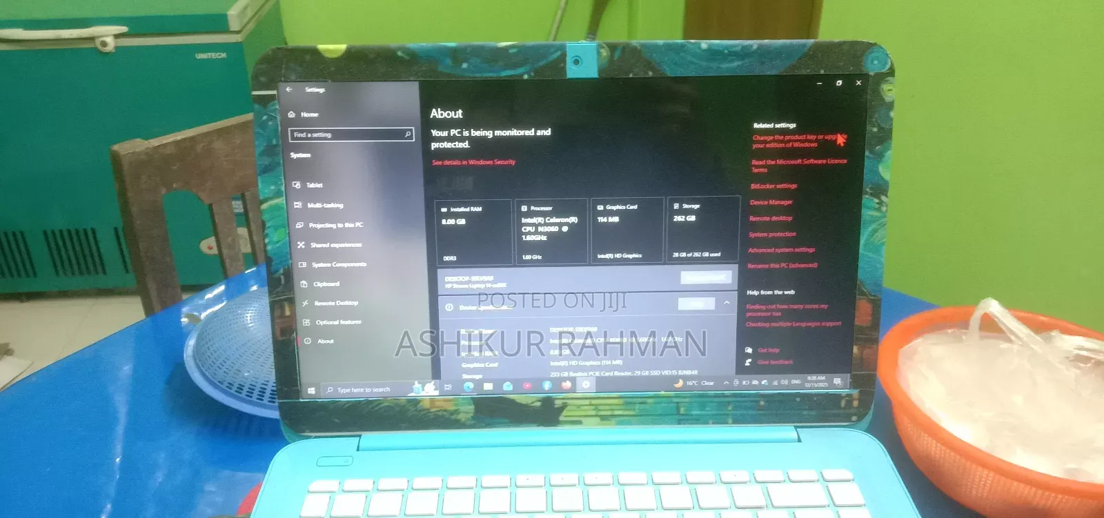 Laptop HP Stream 14 8GB Intel Core I5 SSD 128GB