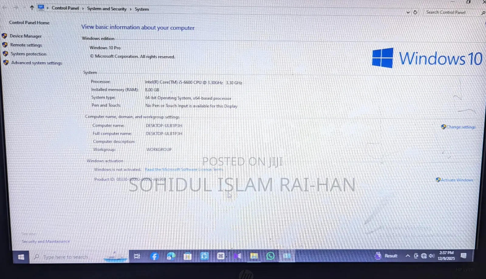 Core I5 6th Pc Monitor New Condition