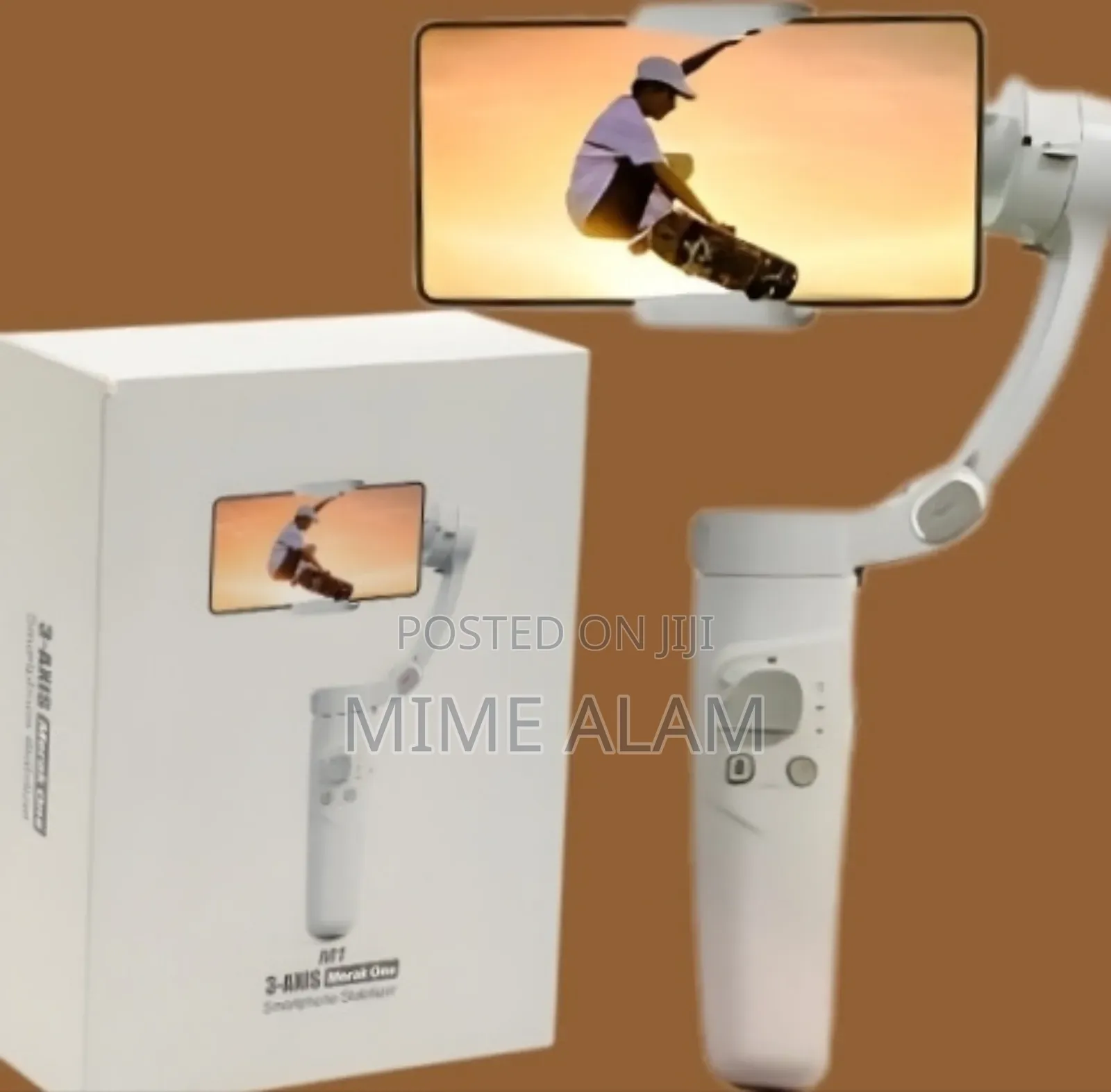 Merak One M1 3-Axis Smartphone Gimbal Stabilizer With Led Indicators