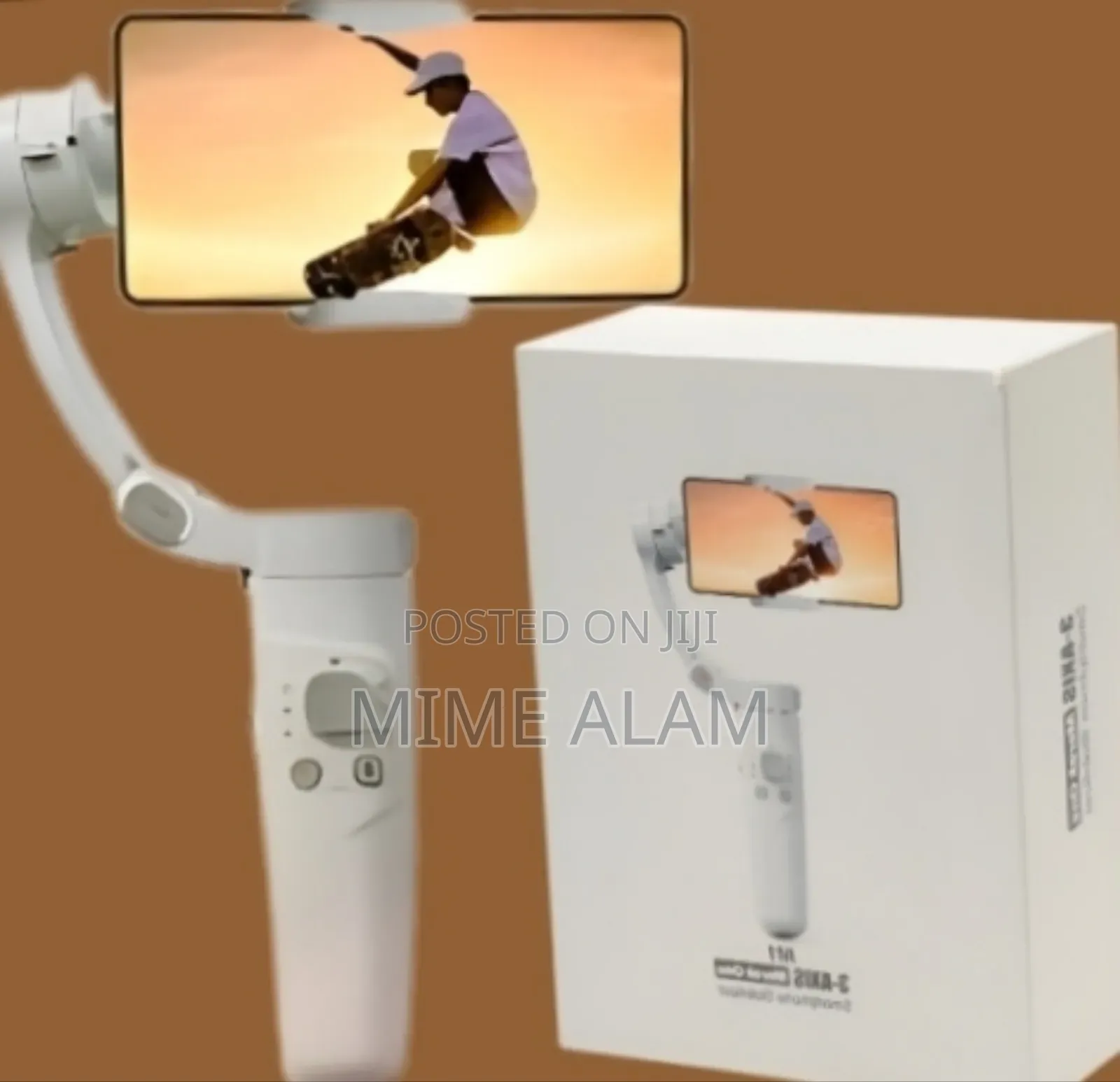 Merak One M1 3-Axis Smartphone Gimbal Stabilizer With Led Indicators